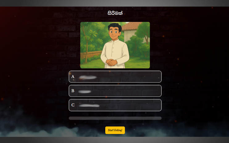 Real-time Voting System (Batch reunion day)